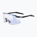Окуляри сонцезахисні UVEX Pace Stage V black matt/mirror blue