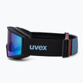 Окуляри гірськолижні UVEX Blast CV black matt/mirror blue 4