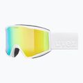 Окуляри лижні UVEX Blast FM S2 white matt/mirror green