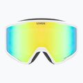 Окуляри лижні UVEX Blast FM S2 white matt/mirror green 2