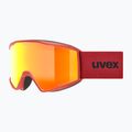 Окуляри гірськолижні UVEX Blast FM red matt/mirror red 5