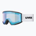 Окуляри гірськолижні UVEX Blast FM black matt/mirror blue 5