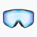 Окуляри гірськолижні UVEX Blast FM black matt/mirror blue 6