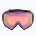 Окуляри гірськолижні UVEX Blast FM plum matt/mirror purple 2