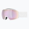Окуляри лижні UVEX Victorious FM S1 white matt/mirror rose