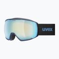 Окуляри гірськолижні UVEX Victorious FM dust blue matt/mirror sapphire 5