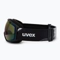 Окуляри гірськолижні UVEX Victorious FM black matt/mirror blue 4
