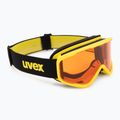 Дитячі гірськолижні окуляри UVEX Speedy Nova Jr yellow/lasergold