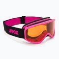 Дитячі лижні окуляри UVEX Speedy Nova Jr pink/lasergold