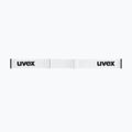 Лижні окуляри UVEX Gravity FM white matt/mirror silver/green/clear 4