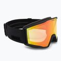 Окуляри гірськолижні Uvex Blast V black matt/vario rainbow mirror