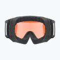 Окуляри гірськолижні UVEX Athletic LGL black matt/orange/clear 7
