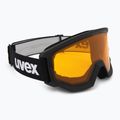 Гірськолижні окуляри UVEX Athletic LGL black matt/yellow/clear