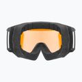 Гірськолижні окуляри UVEX Athletic LGL black matt/yellow/clear 3