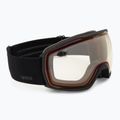 Окуляри гірськолижні UVEX Victorious Pro V black matt/vario red mirror