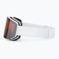 Окуляри гірськолижні Uvex Lace Attract FM white matt/mirror silver 5