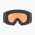 Окуляри гірськолижні дитячі UVEX Pwdr LG Jr black matt/orange/clear 3