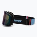 Окуляри гірськолижні Uvex Lace Attract FM black matt/mirror blue 4