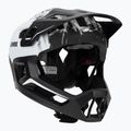 Шолом велосипедний дитячий UVEX React Fullface Jr black/white matt
