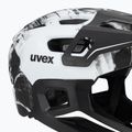 Шолом велосипедний дитячий UVEX React Fullface Jr black/white matt 7