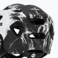 Шолом велосипедний дитячий UVEX React Fullface Jr black/white matt 8