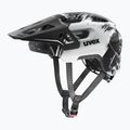 Шолом велосипедний дитячий UVEX React Fullface Jr black/white matt 2