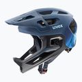 Шолом велосипедний дитячий UVEX React Fullface Jr dusk blue matt