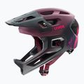 Шолом велосипедний дитячий UVEX React Fullface Jr cranberry matt