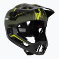 Шолом велосипедний дитячий UVEX React Fullface Jr dark olive matt