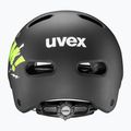 Шолом дитячий UVEX Kid 4 Style bam black/lime matt 3