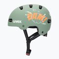 Шолом дитячий UVEX Kid 4 Style bam moss green/papaya matt 3