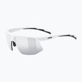Окуляри сонцезахисні UVEX Aerios white/mirror silver