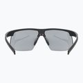 Окуляри сонцезахисні UVEX Aerios black matt/smoke 4