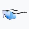 Окуляри сонцезахисні UVEX Pace Stage CV black matt/mirror blue