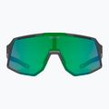 Окуляри сонцезахисні UVEX Sequenze black matt/miror green 3