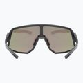 Окуляри сонцезахисні UVEX Sequenze black matt/miror green 4
