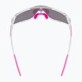 Окуляри сонцезахисні UVEX Sequenze clear/mirror pink 5