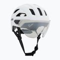 Шолом велосипедний UVEX Stride Visor white matt/lite mirror silver