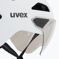 Шолом велосипедний UVEX Stride Visor white matt/lite mirror silver 8