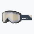 Окуляри лижні дитячі UVEX Speedy Nova FM S2 black matt/mirror silver