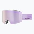 Окуляри лижні UVEX Ignite FM S3 white matt/mirror rose
