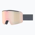 Окуляри лижні UVEX Ignite FM S3 black matt/mirror rose