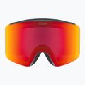 Окуляри лижні UVEX Ignite FM S3 black matt/mirror red 2