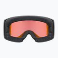 Окуляри лижні UVEX Scenic FM S2 black matt/mirror red 3