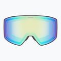 Окуляри лижні UVEX Scenic FM S2 black matt/mirror green 2