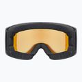 Окуляри лижні UVEX Scenic FM S2 black matt/mirror green 3