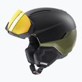 Шолом лижний UVEX Horizon CV black/khaki matt 6