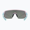 Окуляри сонцезахисні дитячі UVEX Dyrt Jr pink/green matt/mirror pink 3