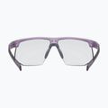 Окуляри сонцезахисні UVEX Aerios V purple/smoke 3