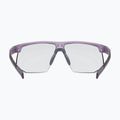 Окуляри сонцезахисні UVEX Aerios Small V purple matt/smoke 3
